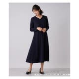 Vネックフレアワンピ-ス | Leilian | 詳細画像13