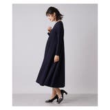 Vネックフレアワンピ-ス | Leilian | 詳細画像14