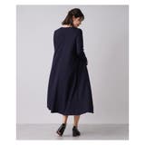 Vネックフレアワンピ-ス | Leilian | 詳細画像15