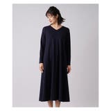 Vネックフレアワンピ-ス | Leilian | 詳細画像16