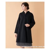 ブラック | ミドルコ－ト | Leilian PLUS HOUSE