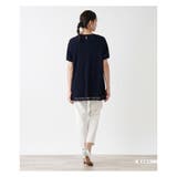 ラメ入り刺繍カットソー | Leilian PLUS HOUSE | 詳細画像4