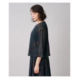 洗えるシャドーフラワー柄セットアップ | Leilian PLUS HOUSE | 詳細画像20