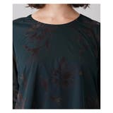 洗えるシャドーフラワー柄セットアップ | Leilian PLUS HOUSE | 詳細画像22