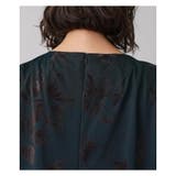 洗えるシャドーフラワー柄セットアップ | Leilian PLUS HOUSE | 詳細画像23