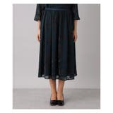 洗えるシャドーフラワー柄セットアップ | Leilian PLUS HOUSE | 詳細画像25