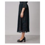 洗えるシャドーフラワー柄セットアップ | Leilian PLUS HOUSE | 詳細画像26