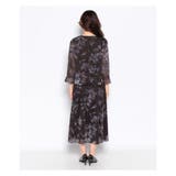 洗えるシャドーフラワー柄セットアップ | Leilian PLUS HOUSE | 詳細画像4