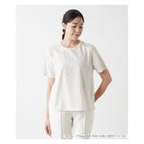 レタリングTシャツ | Leilian PLUS HOUSE | 詳細画像1