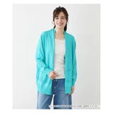 グリーン | 透かし編みカーディガン | Leilian PLUS HOUSE