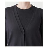 洗えるワンボタンカ-ディガン | Leilian | 詳細画像15