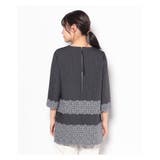 レース刺繍切り替えプルオーバー | Leilian | 詳細画像3