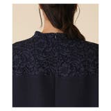 レース切替ミディ丈ワンピース | Leilian PLUS HOUSE | 詳細画像13