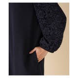 レース切替ミディ丈ワンピース | Leilian PLUS HOUSE | 詳細画像14