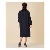 レース切替ミディ丈ワンピース | Leilian PLUS HOUSE | 詳細画像8