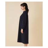 レース切替ミディ丈ワンピース | Leilian PLUS HOUSE | 詳細画像10