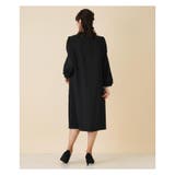 レース切替ミディ丈ワンピース | Leilian PLUS HOUSE | 詳細画像4