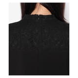 レース切替ミディ丈ワンピース | Leilian PLUS HOUSE | 詳細画像5