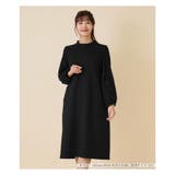 レース切替ミディ丈ワンピース | Leilian PLUS HOUSE | 詳細画像17