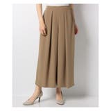 ブラウン系 | クロップドフレアパンツ | Leilian