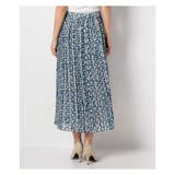 幾何学柄プリ-ツスカ-ト | Leilian | 詳細画像3