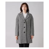 千鳥格子柄テーラードコ-ト | Leilian | 詳細画像13