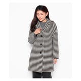 千鳥格子柄テーラードコ-ト | Leilian | 詳細画像7