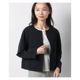 ノーカラージャケット | Leilian | 詳細画像1 
