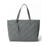 グレー | キルティングトートバッグ | Leilian