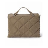 モカ | 2WAYキルティングハンドバッグ | Leilian