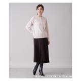 スエード調プリーツロングスカート | Leilian | 詳細画像2