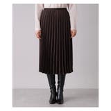 スエード調プリーツロングスカート | Leilian | 詳細画像5