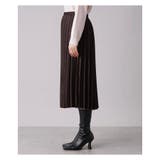 スエード調プリーツロングスカート | Leilian | 詳細画像6