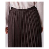 スエード調プリーツロングスカート | Leilian | 詳細画像9