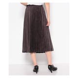 スエード調プリーツロングスカート | Leilian | 詳細画像16