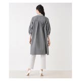 ストライプ切替チュニックブラウス | Leilian PLUS HOUSE | 詳細画像8