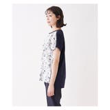 イラスト柄切り替えクルーネックカットソー | Leilian PLUS HOUSE | 詳細画像10