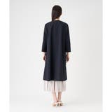 Vネックノーカラーコート | LANVIN COLLECTION | 詳細画像3