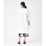 Vネックノーカラーコート | LANVIN COLLECTION | 詳細画像8