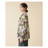 フラワープリントブラウス | Leilian PLUS HOUSE | 詳細画像6