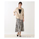 ノーカラーVネックジャケット | Leilian PLUS HOUSE | 詳細画像3