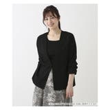 ノーカラーVネックジャケット | Leilian PLUS HOUSE | 詳細画像21