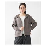 モカ | フーディーブルゾン | Leilian