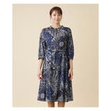 ペイズリー柄ワンピース | Leilian PLUS HOUSE | 詳細画像6