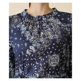 ペイズリー柄ワンピース | Leilian PLUS HOUSE | 詳細画像9