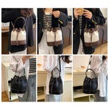 バイカラー巾着ショルダーBAG | LETee | 詳細画像13