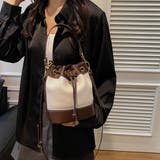 バイカラー巾着ショルダーBAG | LETee | 詳細画像3