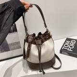 バイカラー巾着ショルダーBAG | LETee | 詳細画像5