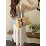 YELLOW | アウトポケット付ボストンバッグ ロングハンドル | LETee
