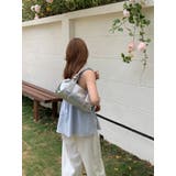 SILVER | ボストンバッグ スタッズベルテッド | LETee